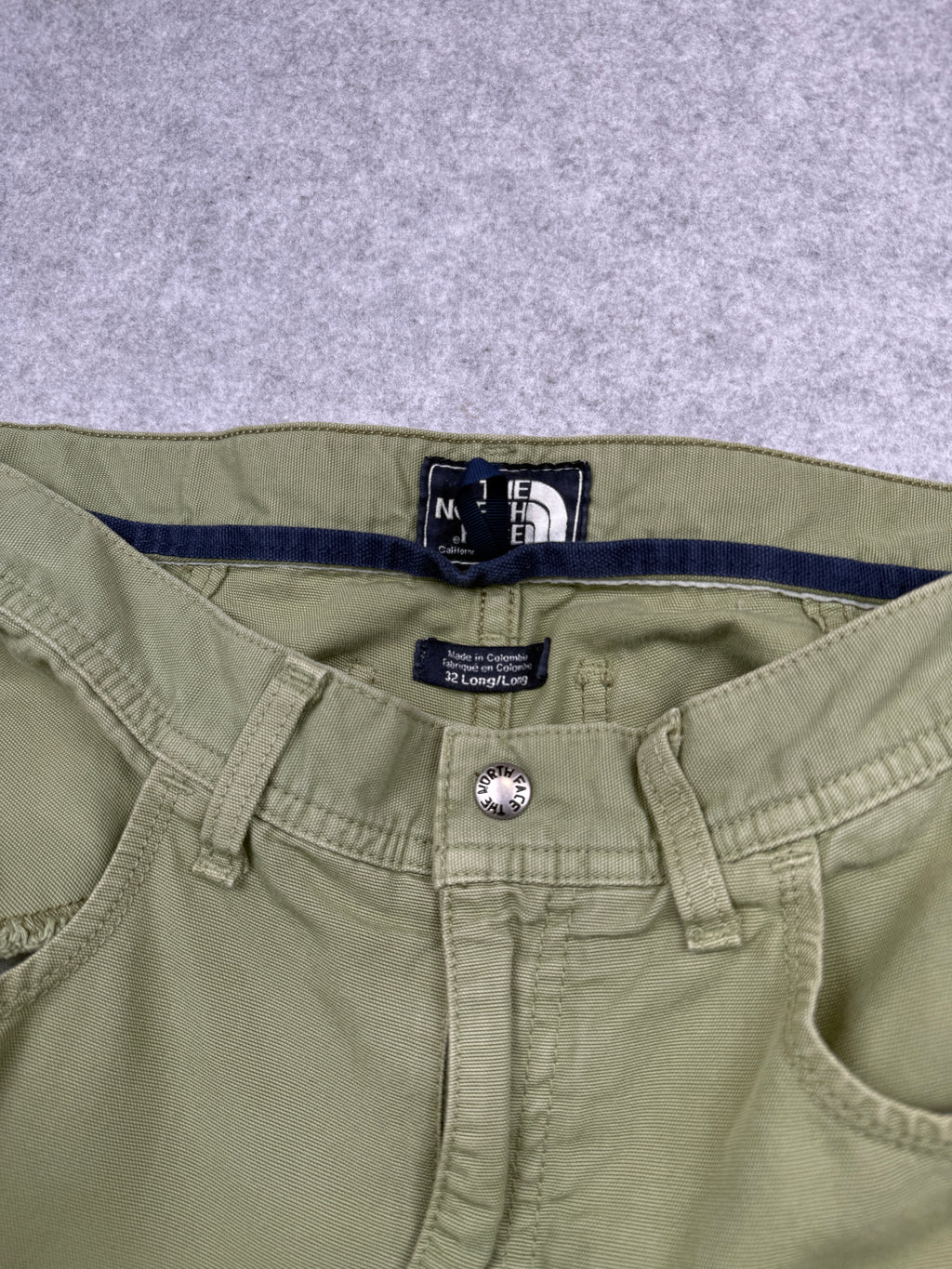 The North Face Long Cargo Shorts Green