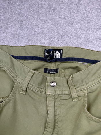 The North Face Long Cargo Shorts Green