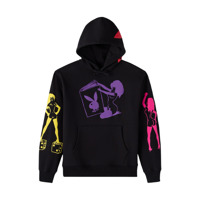 OVO Playboy Pin-Up Hoodie Black