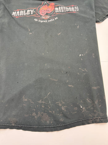 (M) Vintage '05 Florida Harley Davidson Tee Black