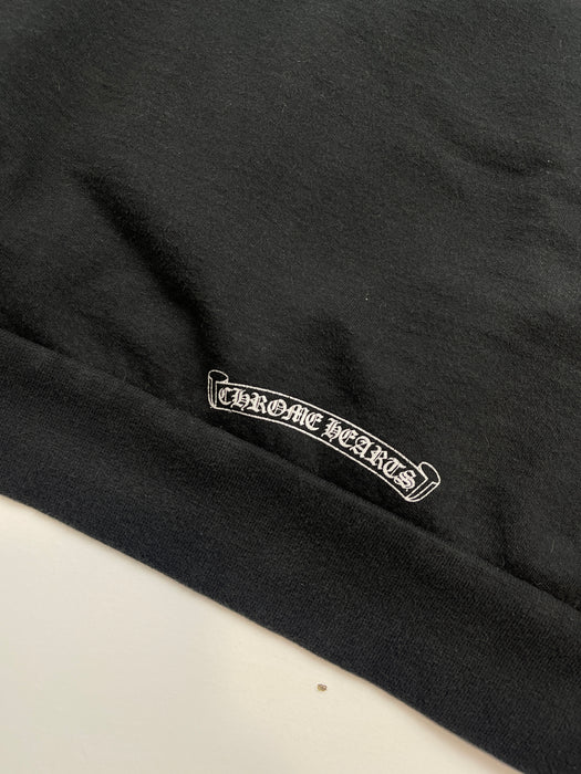 Chrome Hearts Shoulder Logo Hoodie Black (USED) | Vitnage Clothing Store Canada