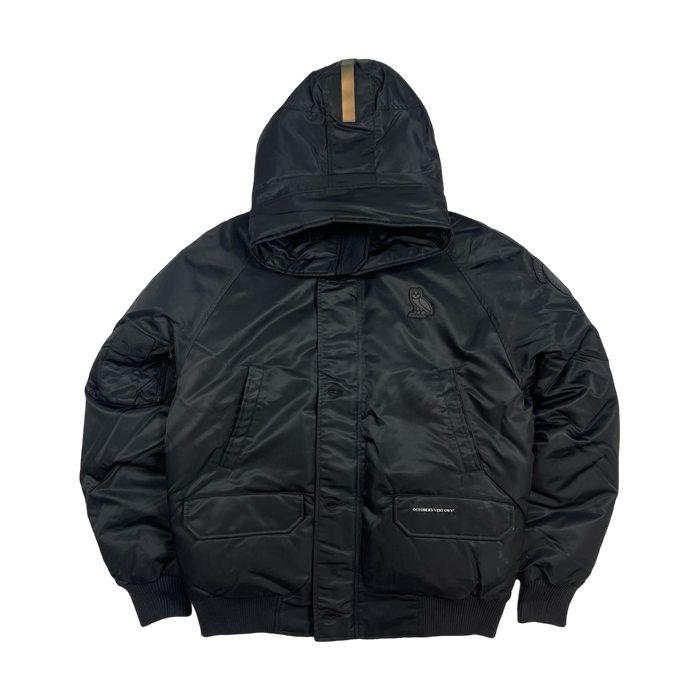 OVO x Canada Goose Chilliwack Bomber Black | Vitnage Clothing Store Canada