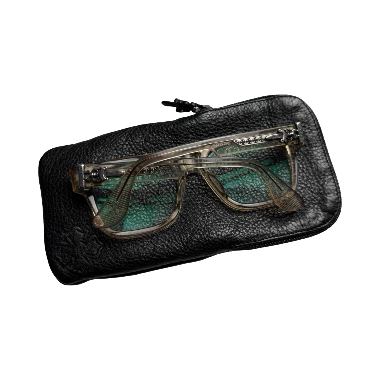 Chrome Hearts Box Officer Glasses Clear