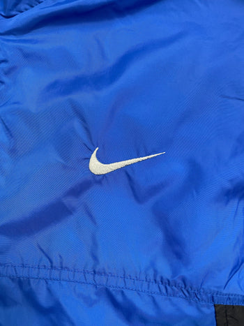 (L) Vintage 90s Nike Full Zip Light Jacket Blue