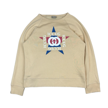 Women's Gucci Star Logo Print Sweatshirt