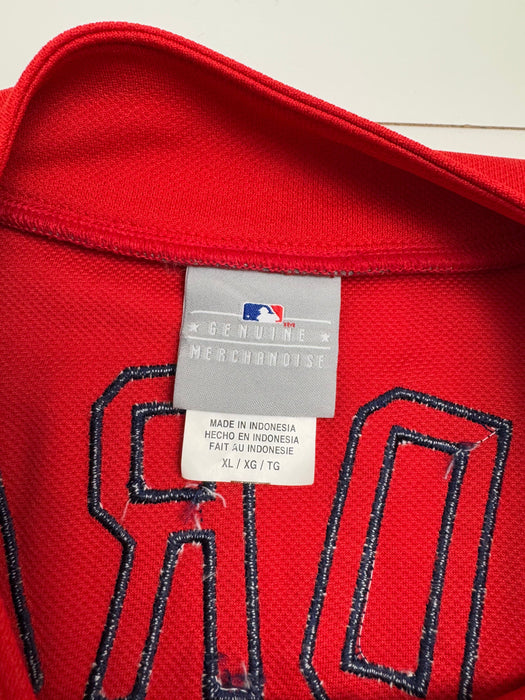 Boston Red Sox MLB Dustin Pedroia Baseball Jersey Red | Vitnage Clothing Store Canada