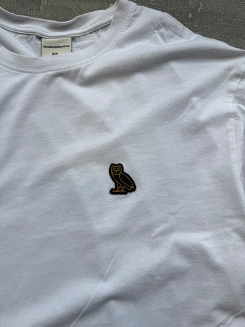 OVO Mini Logo Tee White (USED)