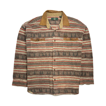 (XL) Vintage Orvis Button Up Brown