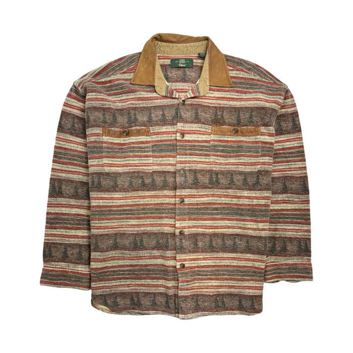 (XL) Vintage Orvis Button Up Brown | Vitnage Clothing Store Canada