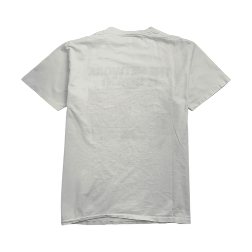 Vintage 90s Parody Cartoon Tee White | Vintage Clothing Store Canada