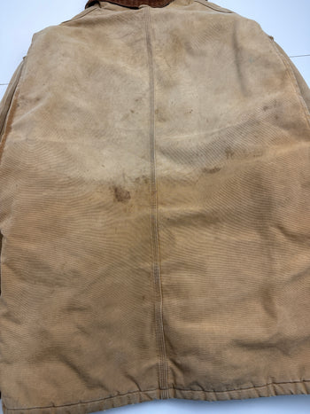 Vintage 90s Carhartt Arctic Work Jacket Tan