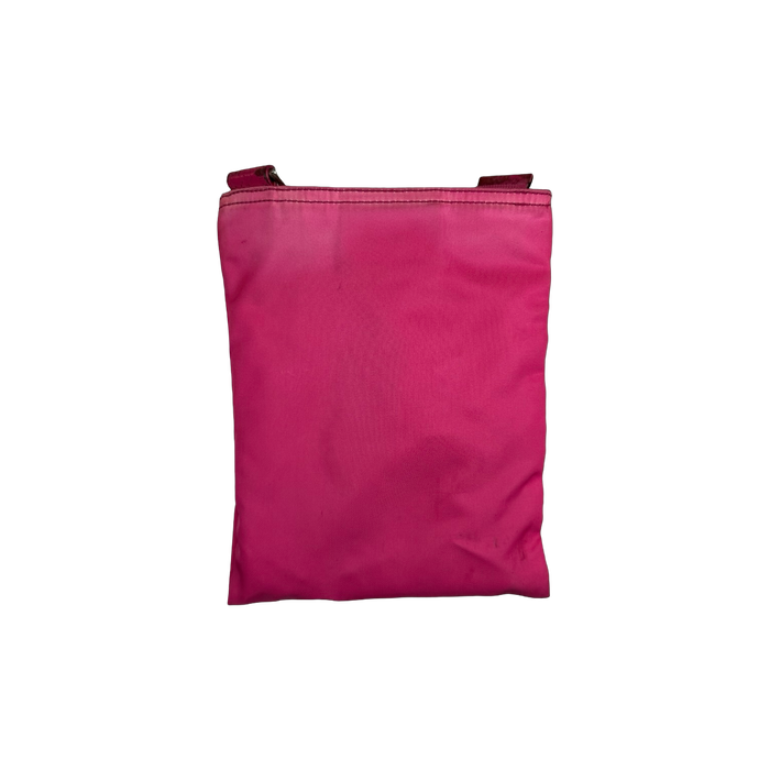 Prada Tessuto Nylon Messenger Bag Pink | Vitnage Clothing Store Canada