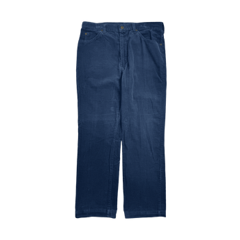 (32) Vintage Lee Corduroy Pants Blue