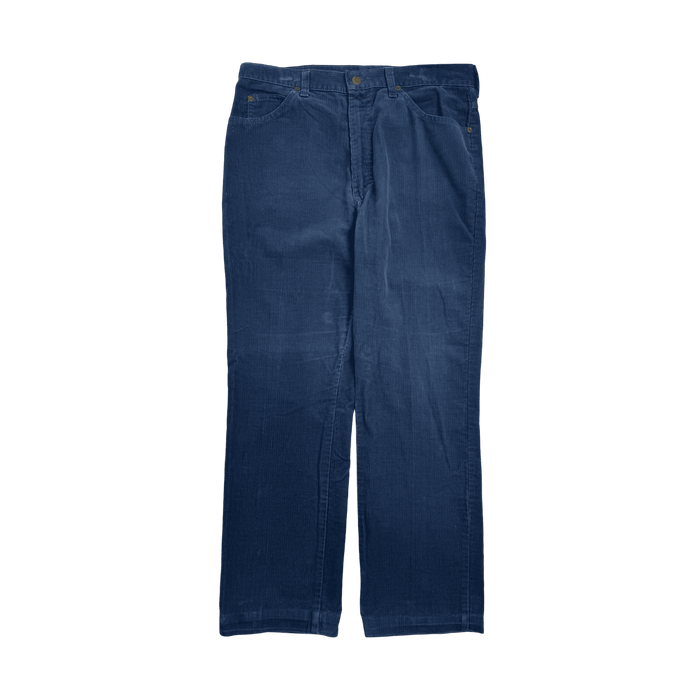 (32) Vintage Lee Corduroy Pants Blue | Vitnage Clothing Store Canada
