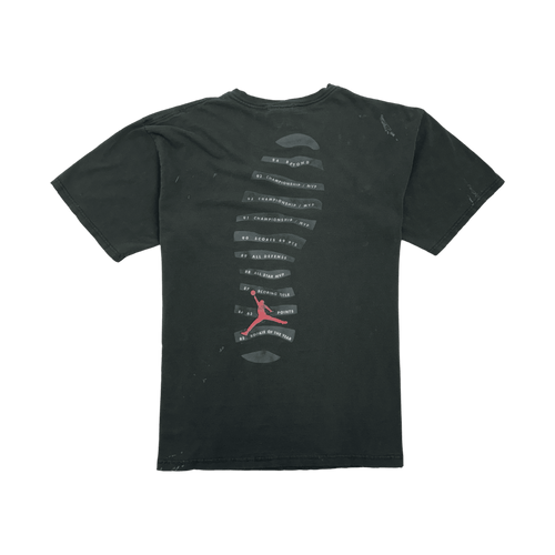 (L) Vintage Nike Jordan 10 Tee Black | Vintage Clothing Store Canada