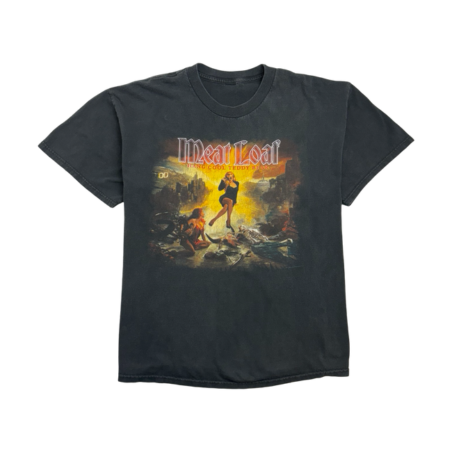 (L) Meatloaf 2010 Hang Cool Tour Tee Black