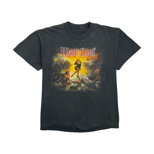 (L) Meatloaf 2010 Hang Cool Tour Tee Black | Vintage Clothing Store Canada