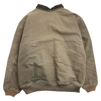 Vintage 2000s Carhartt Santa Fe Work Jacket Beige