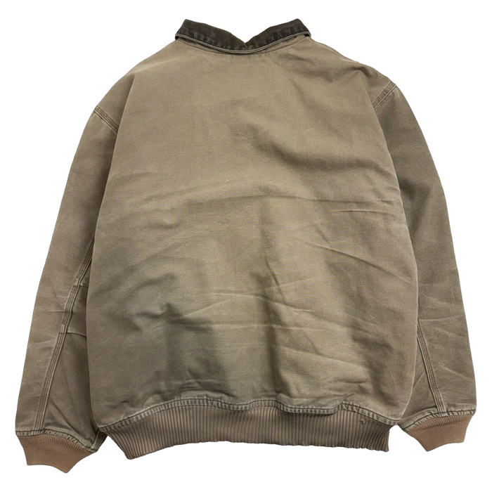 Vintage 2000s Carhartt Santa Fe Work Jacket Beige | Vitnage Clothing Store Canada