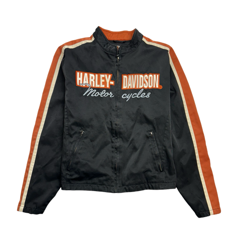 (L) Vintage Harley Davidson Zip-Up Jacket | Vintage Clothing Store Canada