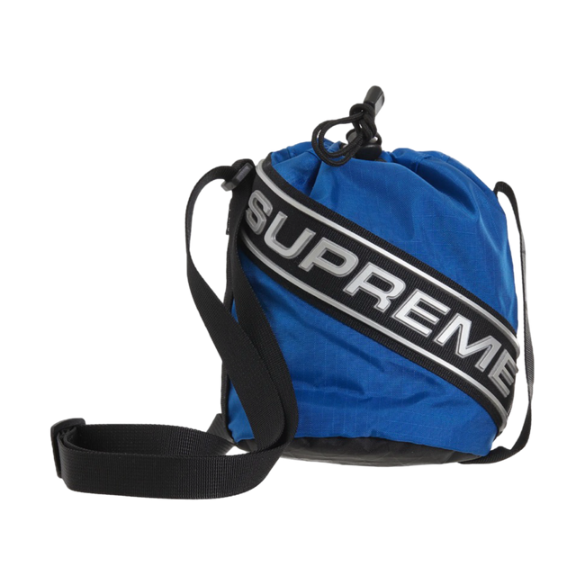 Supreme Small Cinch Pouch Blue FW23