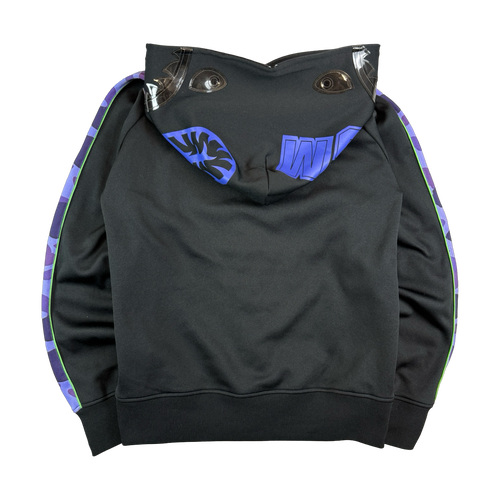 BAPE Jersey Shark Full Zip Hoodie Black (USED) | Vintage Clothing Store Canada