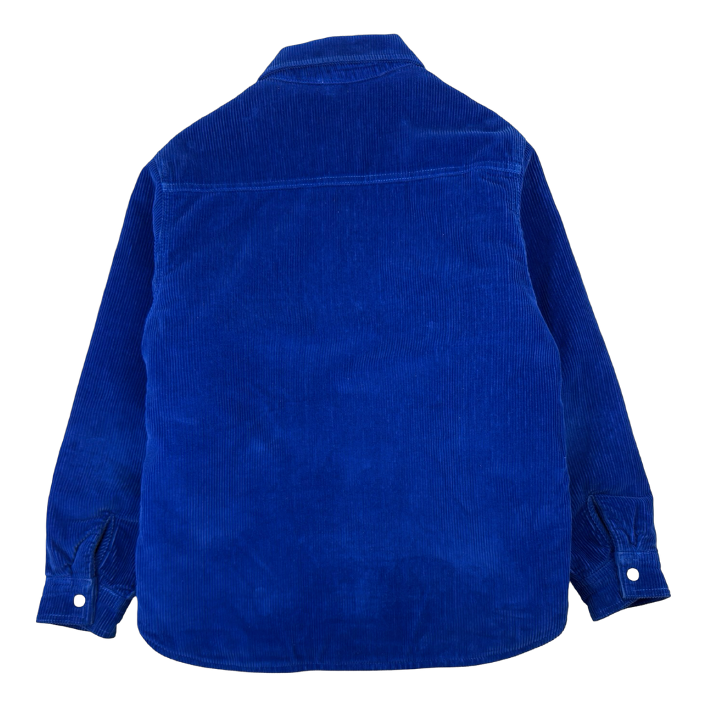 Stussy Cord Quilted Overshirt Blue (USED)
