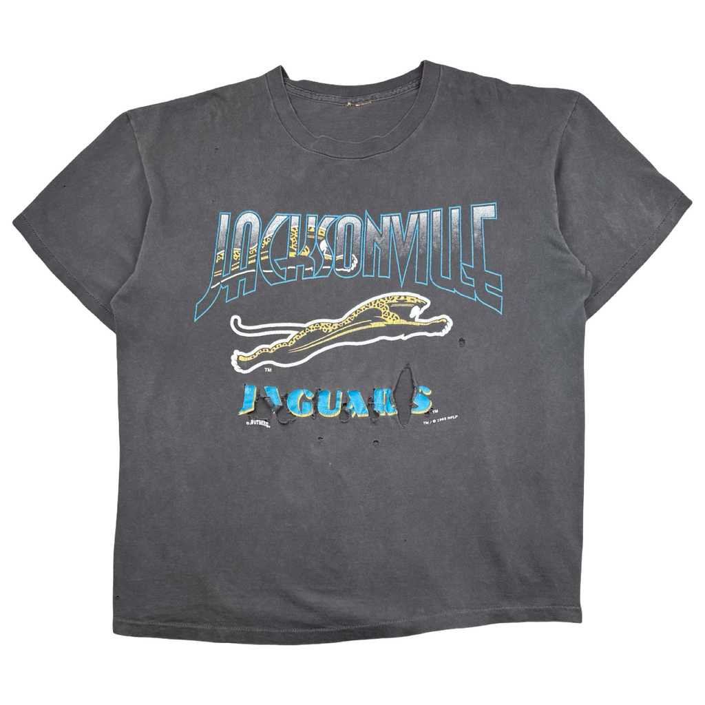 Vintage NFL Jacksonville Jaguars Distressed Tee Black