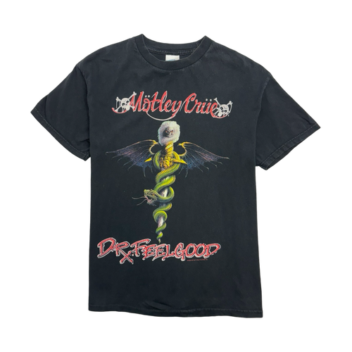 (S) Vintage '03 Motley Crue Band Tee Black | Vintage Clothing Store Canada