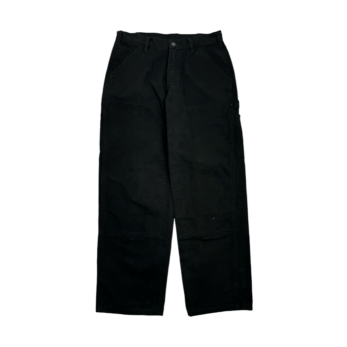 (30) Vintage Dakota Double Knee Work Wear Pants Black | Vitnage Clothing Store Canada