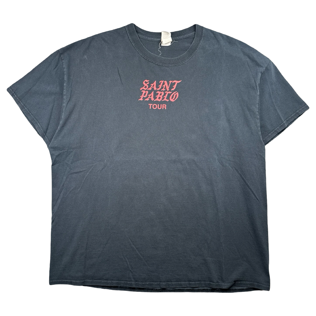 Kanye West Saint Pablo General Admission Tour Tee Black