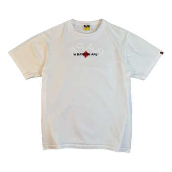 BAPE Japanese Fan Tee White (USED)
