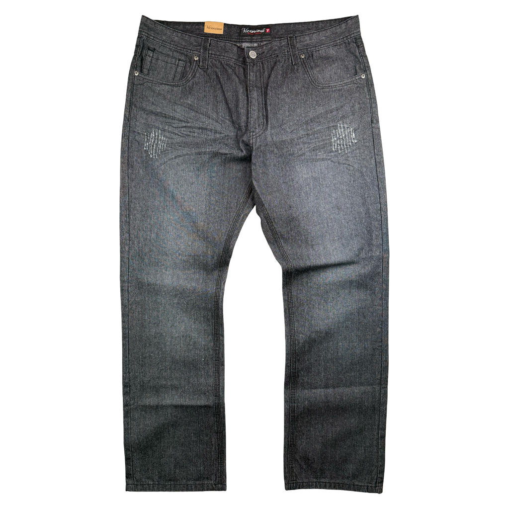 Vintage Y2K Victorious Straight Fit Baggy Jeans Black