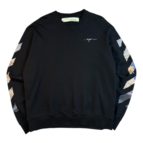 Off-White Main Label Sweater Black (USED) | Vintage Clothing Store Canada