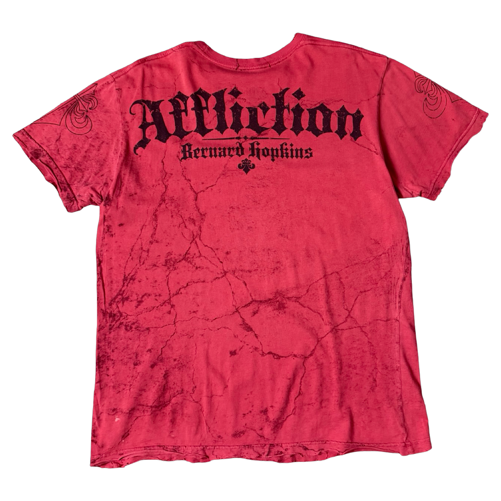Y2K Affliction Tee Red