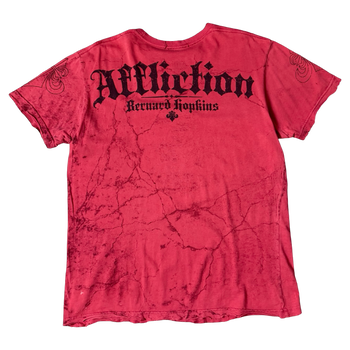 Y2K Affliction Tee Red