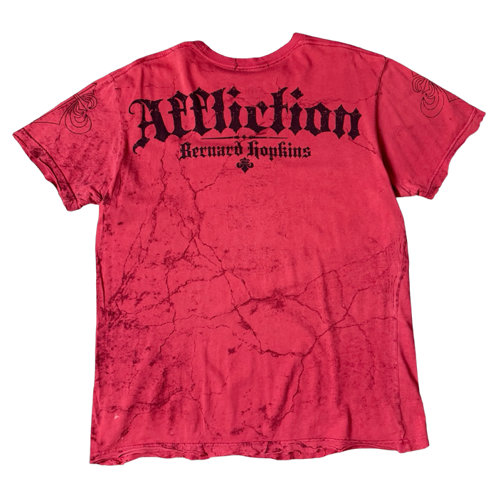 Y2K Affliction Tee Red | Vitnage Clothing Store Canada