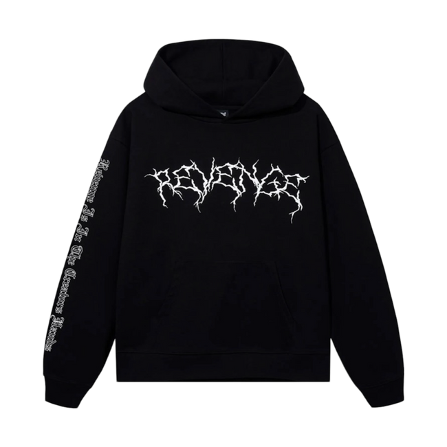 Revenge XXXTentacion Lightning Hoodie Black/White