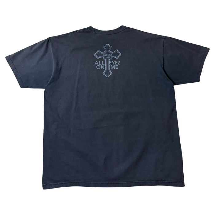 Y2K Tupac All Eyez On Me Tee Black | Vitnage Clothing Store Canada