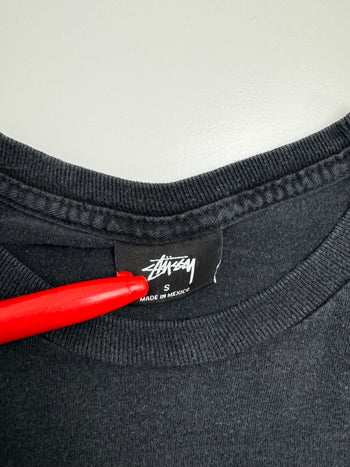 Stussy Jersey Style Tee Black (USED)