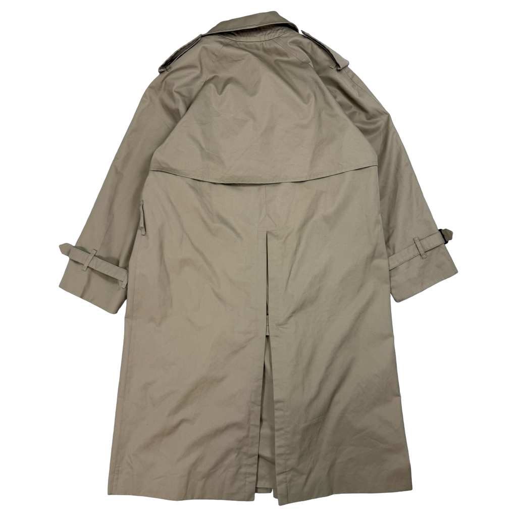 Vintage Men's Burberry Trench Coat Beige