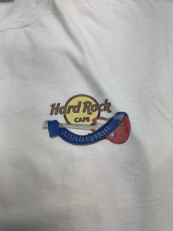 Vintage Hard Rock Cafe Amsterdam Tee White