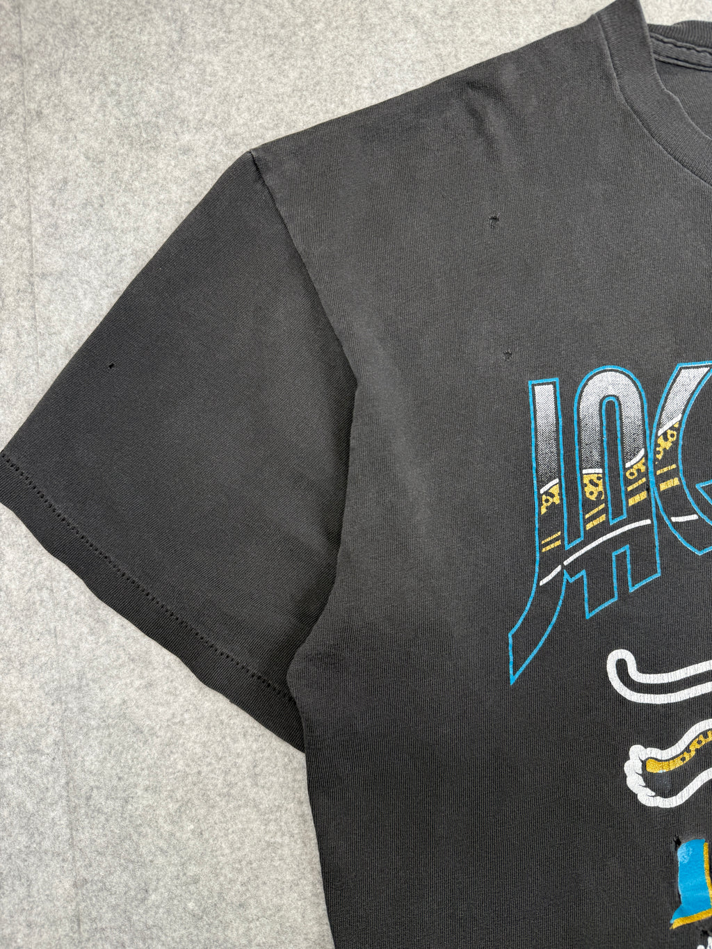 Vintage NFL Jacksonville Jaguars Distressed Tee Black