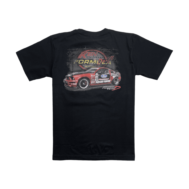 Vintage Ken Gushi Ford Mustang GT Tee Black