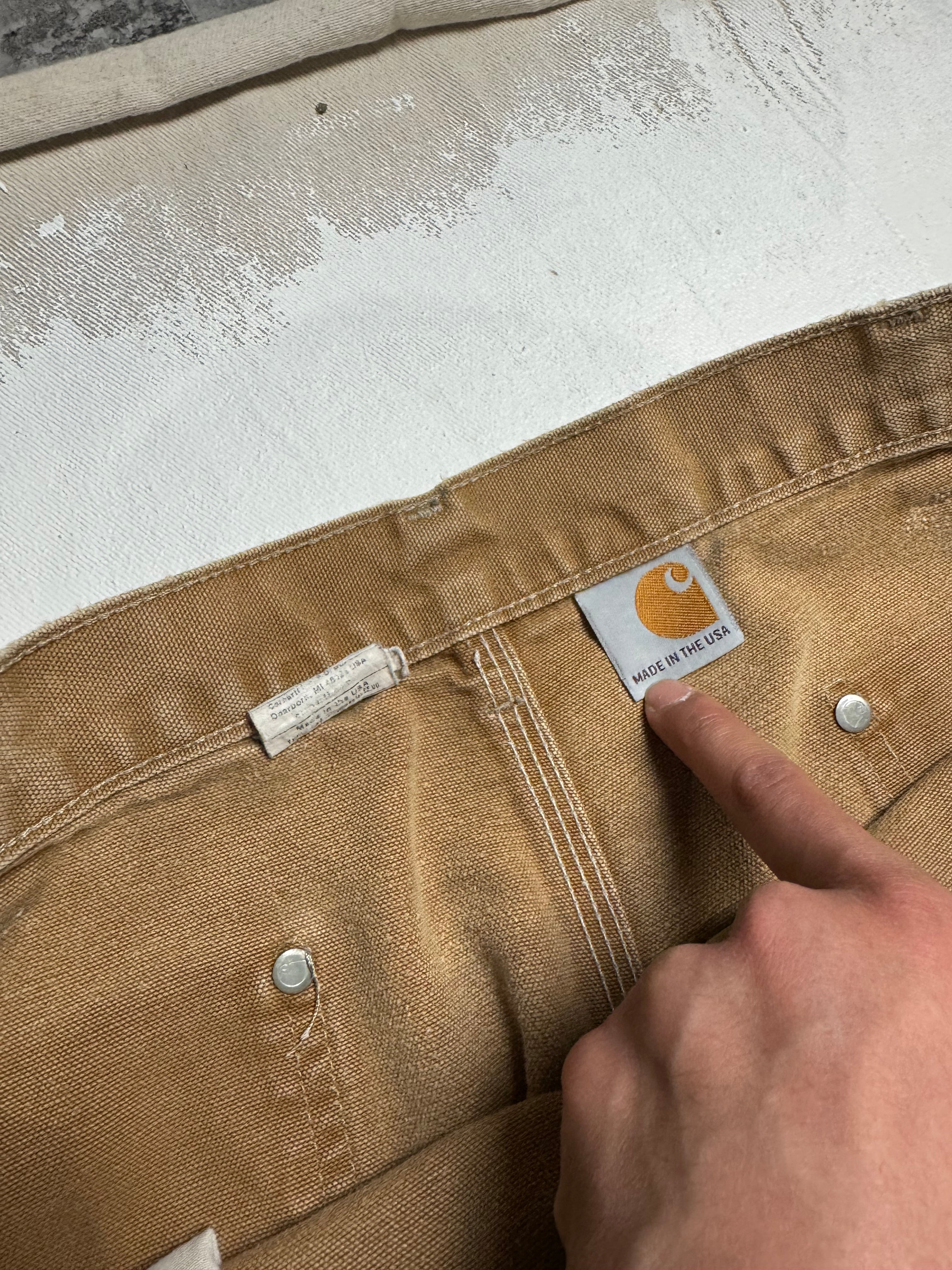 Carhartt Double Knee Carpenter Pants Khaki