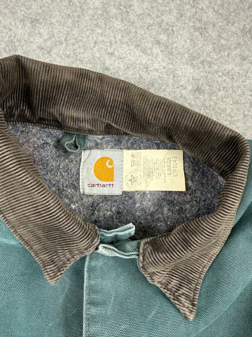 Vintage Carhartt Chore Jacket Green
