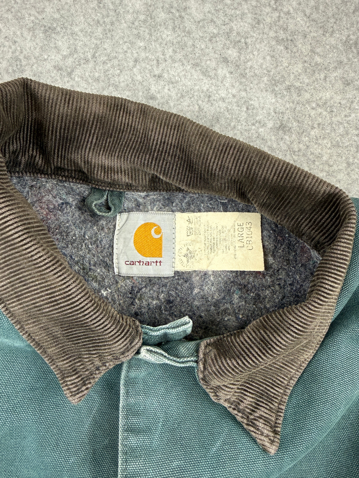 Vintage Carhartt Chore Jacket Green