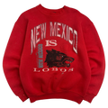 Vintage New Mexico Lobos Sweatshirt Red
