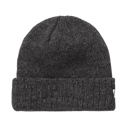 Supreme New Era Arc Logo Beanie Black | Vintage Clothing Store Canada