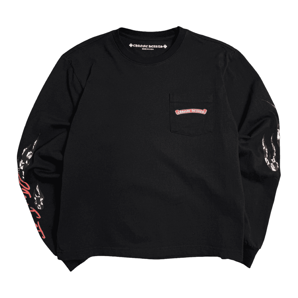Chrome Hearts Matty Boy Stay Fast L/S Tee Black